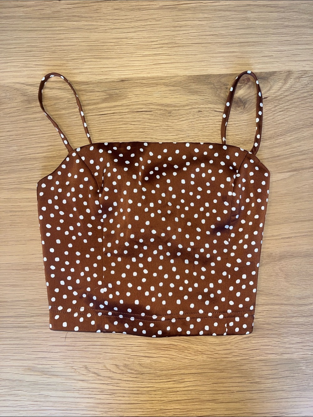 Polka dot crop